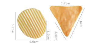 360Home Niedliche Chips Klemmer Klammer für die Verschließung von Snacks